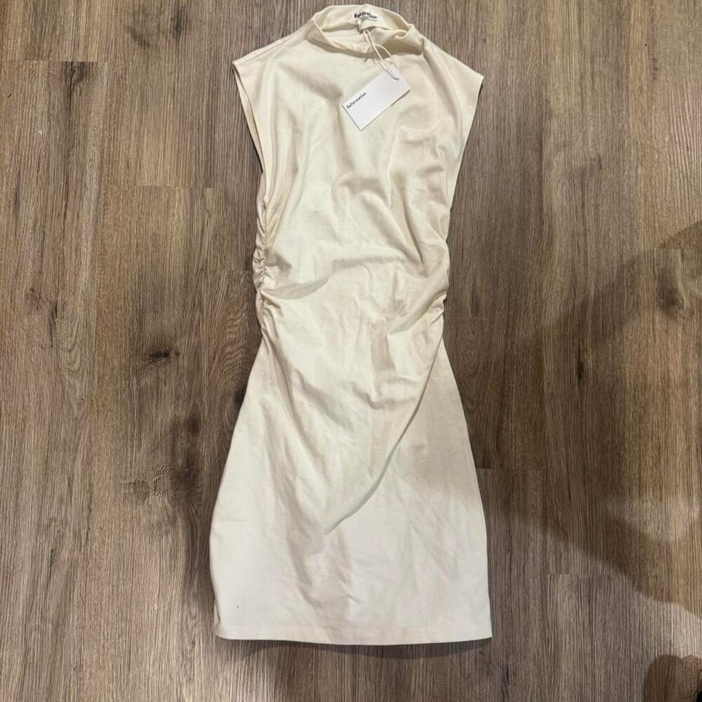 NWT Reformation Cream Alden Knit Dress XS